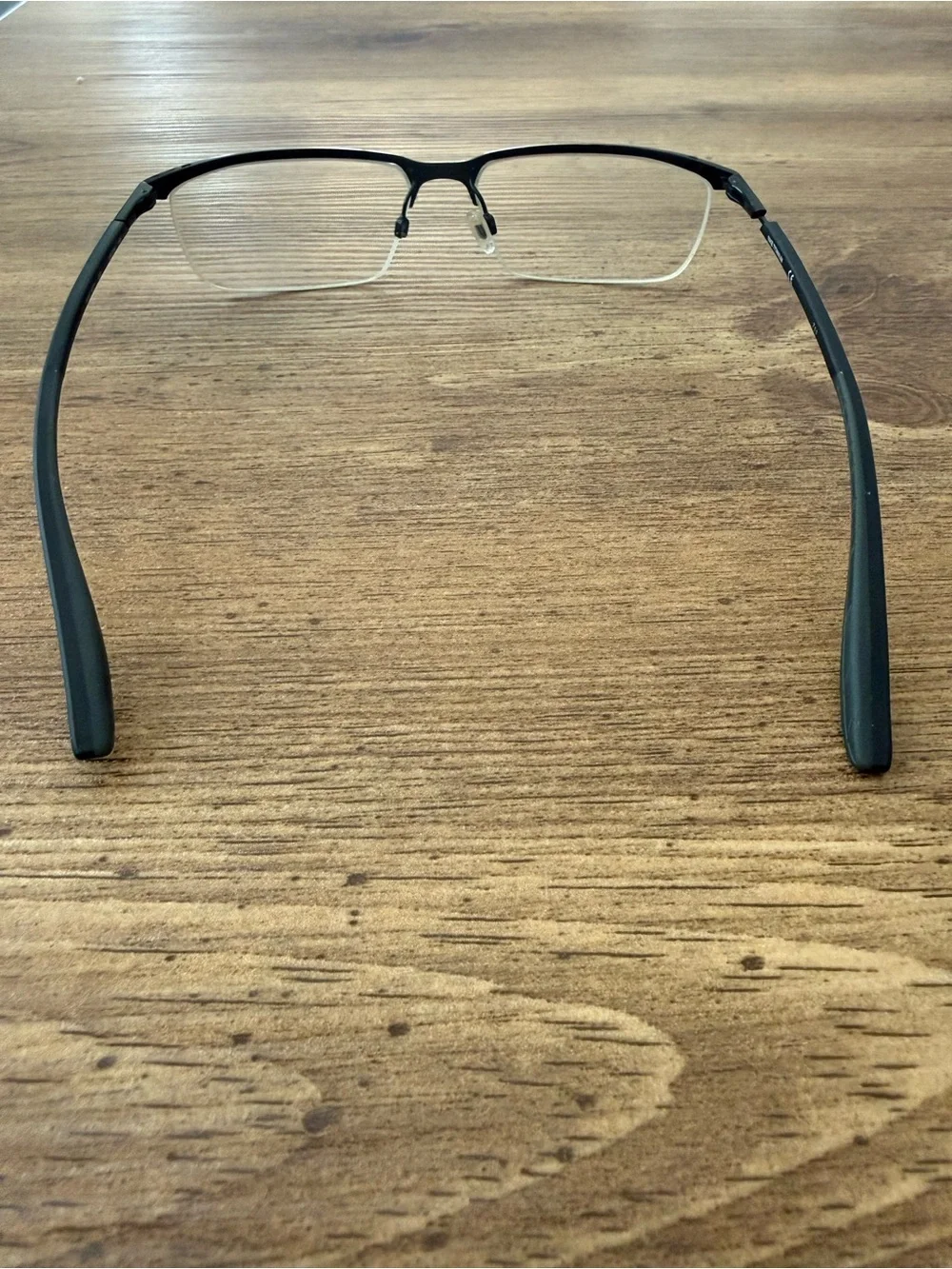 Nike Men’s 6071 003 Eyeglasses Frames Only 711 59-16-145 Black Titanium